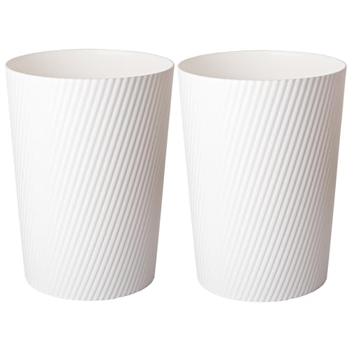 UUJOLY Small Trash Can Wastebasket Garbage Can Container Bins for