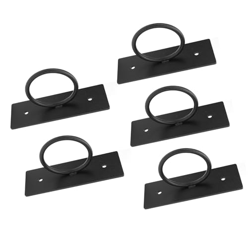 Tranches de sangle de corde décorative de la montagne support mural solide en inox 304, 5 morceaux - 4