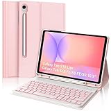 Clavier Magnétique Détachable et Sans Fil: Le clavier Samsung Galaxy Tab S10 Lite/S10 FE/S9 FE 10.9