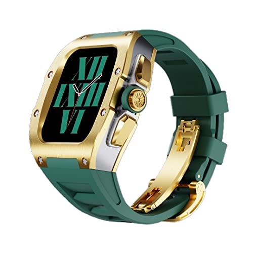 Boîtier de montre en alliage de titane pour iWatch Series 8 7 6 5 4 SE 45mm 44mm