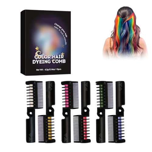 Rostblant 6 Stück Haarkreiden für Mädchen,6 farbige Haarfärbemittel, Haarkreide Kamm, Temporäre auswaschbare Haarfarbe für Kinder Mädchen,temporäre helle Haarfarbe Rostblant 6 Stück Haarkreiden für Mädchen,6 farbige Haarfärbemittel, Haarkreide Kamm, Temporäre auswaschbare Haarfarbe für Kinder Mädchen,temporäre helle Haarfarbe