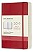 Produktbild Moleskine Tageskalender, 12 Monate, 2019, Pocket/A6, Soft Cover, Scharlachrot: 1 Tag = 1 Seite