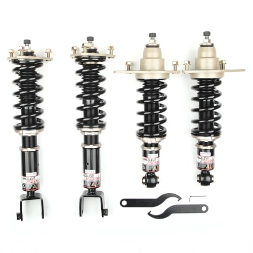 AdlerSpeed 18 Way Adjustable Damper Coilovers Suspension Kit Compatible with
