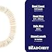 The Bead Chest White Disk Coconut Shell Beads (20mm)