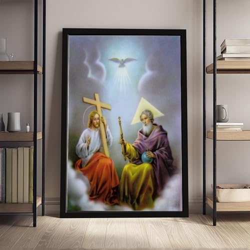 Impression toile The Holy Trinity tableau decoration murale bureau - 4