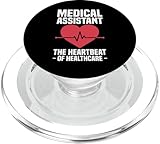Photo Gallery assistente medico certificato cma heart nurse women popsockets popgrip per magsafe Photo Gallery assistente medico certificato cma heart nurse women popsockets popgrip per magsafe