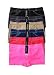 WS Women's Seamless Mamia Panty BoyShorts Stretch Classy Sexy Multi-6 pack (Denim-6pack)