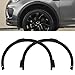 Compatible For Land Rover Discovery Sport 15-19 Front Car Wheel Eyebrow Fender Mudguard Flap Splash Arches Trim Molding Exterior Accessorie(Left No hole)