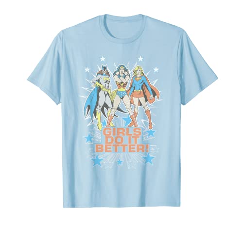 Wonder Woman Supergirl Batgirl Girls Do It Better T-Shirt #TOP8