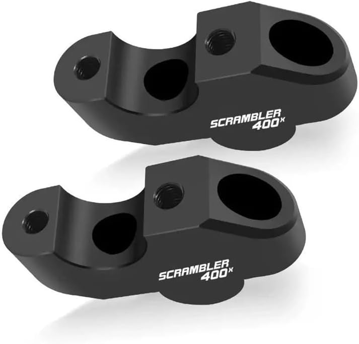 Motorcycle Handlebar Riser Motorcycle Handlebar Risers For Speed 400 For Scrambler 400X 2024 2025 Pull-Back Handle Bar Increasing Height Mount