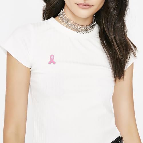 Image of 6Pcs Awareness Enamel Ribbon Lapel Pins Ribbon Brooch Pin for Charity Events Survivor Campaign Party Favors Supplies