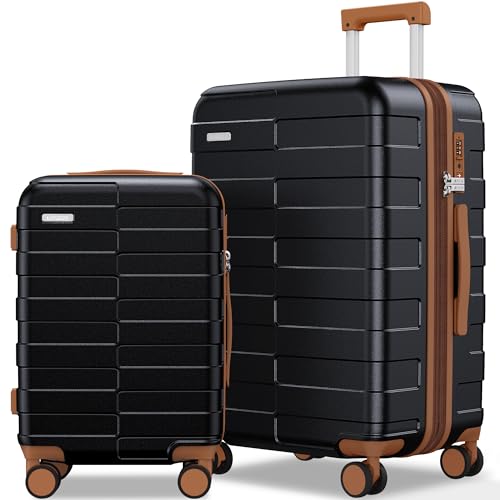 Vipbox Luggage Sets 2 Piece 20/24 Inch Hardside Ultra