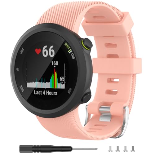 Correa de silicona compatible con Garmin Forerunner 45 miniatura 1