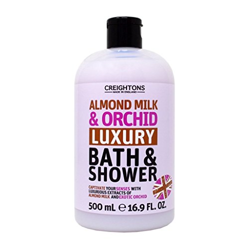 Creightons Almond Milk & Orchid Luxury Bath & Shower Gel Wash, 16.9 Oz.