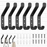 Amélioration du Design:patere porte manteau avec un nouveau design de double crochet et une structure scientifique biseautée,le design à double crochet peut facilement accueillir une variété de produits,petit et léger design de style simple,ajoutez une touche de beauté à votre maison chaleureuse