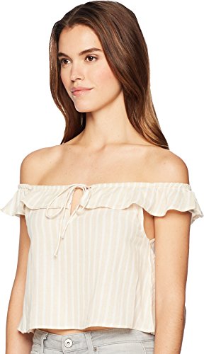Billabong Women's Peach Kisses Top, Light Stone, L #TOP1