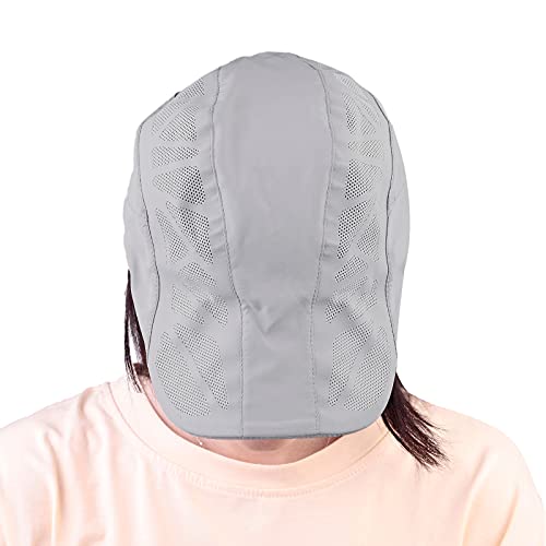 Samtree Breathable Summer Mesh Newsboy Hat For Men, Lightweight Adjustable Ivy Flat Quick Dry Sun Sports Cap For Unisex, Light Grey #TOP3