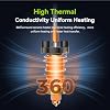 Creality Official K2 Plus Ceramic Heating Block Hotend Kit, Unicorn Quick Swap Nozzle Kit, 350C High Temperature Resistant, All-Metal Integrated Design Kit for Creality K2 Plus 3D Printers