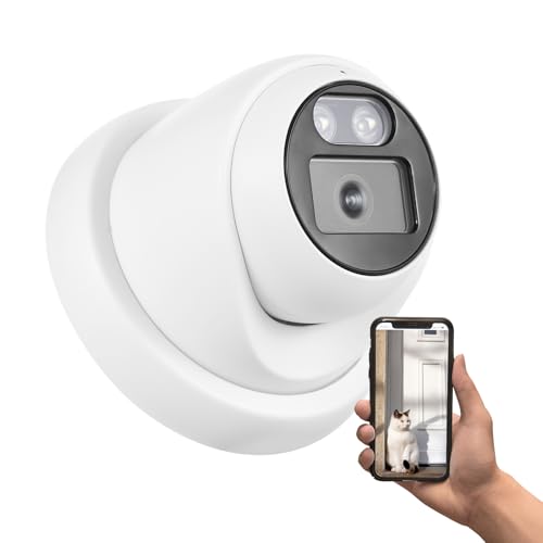 Andoer 8 MP POE IP-Kamera Sicherheitskamera Monitor Infrarot-Nachtsichtkamera 2,8 mm Weitwinkelobjektiv Überwachungskamera für den Innen- und Außenbereich