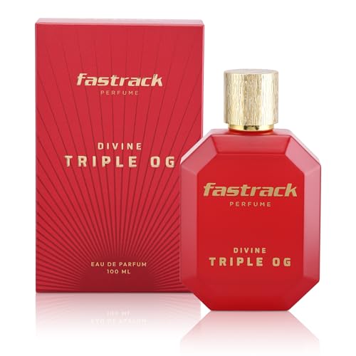 Image of Fastrack X DIVINE Triple OG |Perfume for Unisex | 100 ml EDP |Long lasting Smell | Woody for Unisex | Best gift for Men & Women | Celeb Perfume