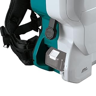 Makita 36V(18Vx2) LXT Brushless 6L Backpack Vacuum Cleaner, HEPA Filtration, 78 CFM, Quiet Operation, Tool Only