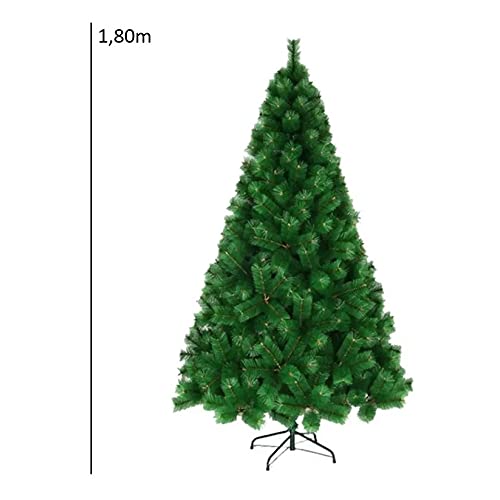 Árvore Pinheiro De Natal Cor Verde 1,80m Modelo Luxo 420 Galhos A0218E