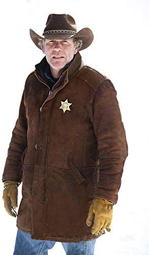 Laverapelle Men's Genuine Cow Suede Leather Coat (Suede-Brown, Large, Polyester Lining) - 1502774