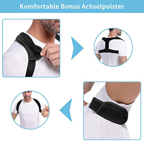 Anoopsyche correcteur de posture,Disponible pour hommes et femmes redresseur de dos,correcteur de posture dos pour soulager les douleurs du dos, du cou et des épaules