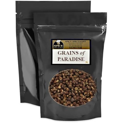 Grains of Paradise - (1 lb. Bag) - KOSHER - also known as: Alligator Pepper, Melegueta Pepper, Guinea Grains (Small & Bulk Options available) Cover