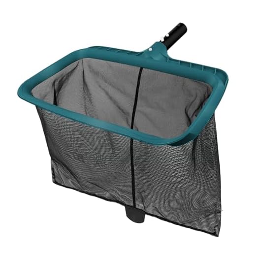 Poolvio Professional Swimming Pool Skimmer Net, Heavy Duty Pool Leaf Rake with Ultra Deep Fine Mesh Net Bag, Fast Cleaning Tool for Inground & Above Ground Pool (Pole not Included)