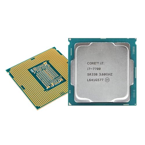 Image of Core i7 7700 7th Generation Desktop Processor, 3.60 GHz, LGA1151 Socket, 4 Cores, 8 Threads, 8 MB Cache, Desktop Processor, (Silver)