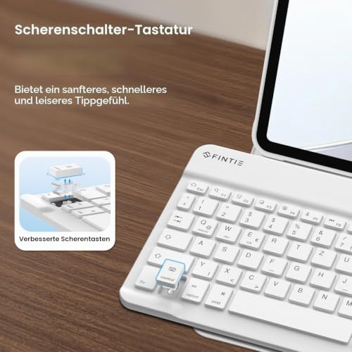 FINTIE Hülle mit Tastatur für iPad A16 11 Generation/10 Gen (11/10.9 Zoll) – Ansicht 5