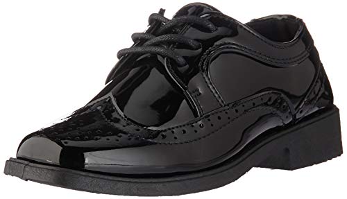 Josmo Boys' Alex Moccasin, Black Patent, 11 Medium Us Little Kid #TOP9