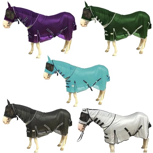 Majestic Ally MA-1002 Horse Fly Sheet With Neck Cover And Head Mask thumb #7
