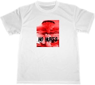 [ＴＵＧＥ９９９９] NO NUKES ドライ Tシャツ 反核 反戦 グッズ 戦争反対 NO WAR