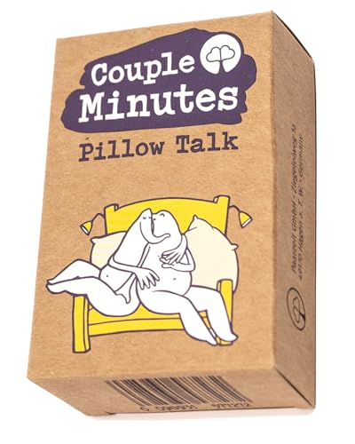 Paarzeit 53 Playful Conversation Starters for Couples – CoupleMinutes Pillow Talk – Gift for Women, Men and Parents, a question Game on The topics of Intimacy and emotional Connection (C) Pillow Talk