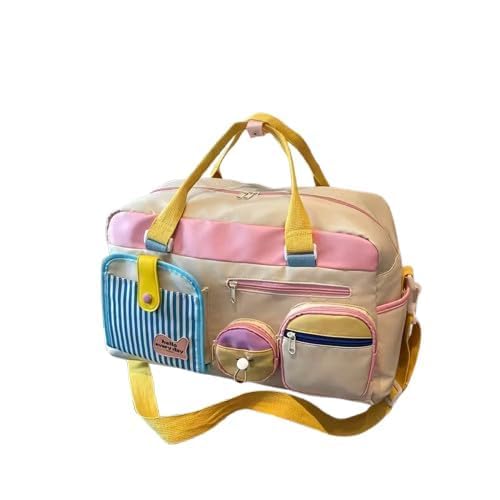 Lightweight Waterproof Backpack Carry Luggage Bag,Travel Foldable Nylon Duffle Tote Bag, Condilio Korean Style Travel Duffle Bag-image-13