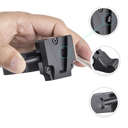 Adaptador de batería en V de aluminio para soporte de cámara e iluminación 2