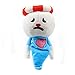 ZLMB Cuphead Plüschpuppe Spielzeug Kelch Mugman Der Kelch Weicher Plüsch Stofftiere Niedliche Cartoon-Puppe Für Kinder Kinder 28Cm
