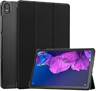 VOVIPO Lenovo Tab P11 Plus Case / Lenovo Tab P11 Slim Case- Lightweight Protective Hard Cover For Lenovo Tab P11 TB-J606F 11" / Lenovo Tab P11 Plus TB-J616F(Black)