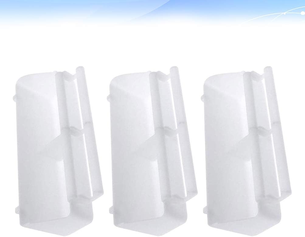 Balacoo 5pcs Budgie Water Feeders for Cages Budgie Cage Accessories Feeder Hanging Food Bird Waterer Food Bird Water Parrot Birdcage Dispenser White