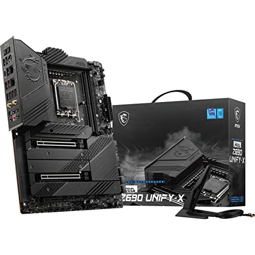 MEG Z690 ACE Gaming - Scheda madre (E-ATX, Intel Core di 12a generazione, socket LGA 1700, DDR5, Thunderbolt 4, PCIe 5, Dual 2.5G LAN, slot M.2, Wi-Fi 6E) - Scheda madre - Immagine 5