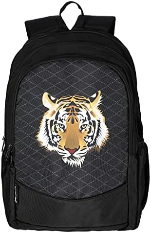 AUXTER DELUXE Casual School College office Travel Backpack - 18 Design, TIGER, Standard, Daypack Backpacks