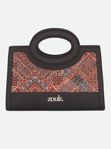 Image of ZOUK Zoe Sling Bag | Stylish Women's Crossbody Bags | Purse | Detachable Strap | Water-Resistant | Trendy Girls Side Bag | Compact & Chic