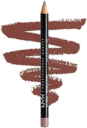 NYX PROFESSIONAL MAKEUP Slim Lip Pencil, Mahogany