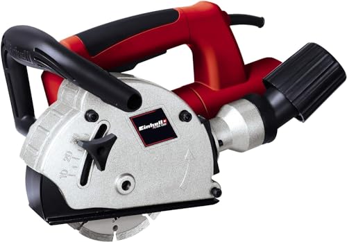 Einhell TC-MA 1300 Wall Chaser With Dust Extractor | 1320W, 9000 RPM Idle Speed, 26mm Maximum Groove Cutting Width, 30mm Channel Depth | Includes 2x 125mm Cutting Discs 2 Einhell TC-MA 1300 Wall Chaser With Dust Extractor | 1320W, 9000 RPM Idle Speed, 26mm Maximum Groove Cutting Width, 30mm Channel Depth | Includes 2x 125mm Cutting Discs - Image 2