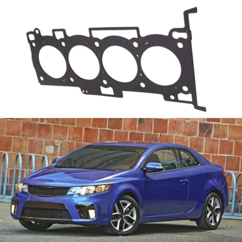 Riloer Junta de culata, 1 pieza de metal para motor de coche, juego de juntas de culata compatible with Kia Forte Koup compatible with Hyundai Tucson, 2231125013