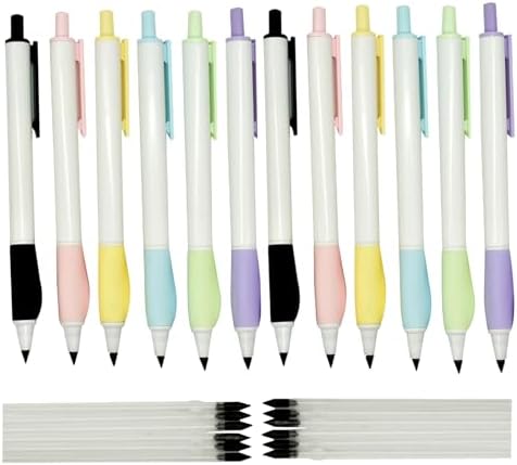 Lopenle 12Pcs Eternal Infinity Pens Retractable Infinity Pens ...