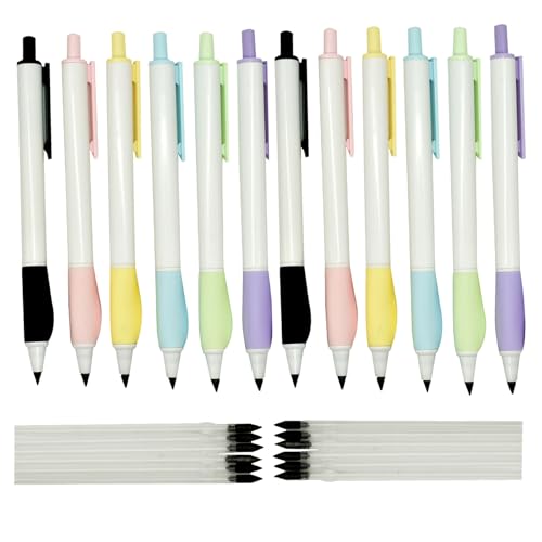 Lápices Eternos Retráctiles Pack 12 Piezas Multicolor miniatura 1