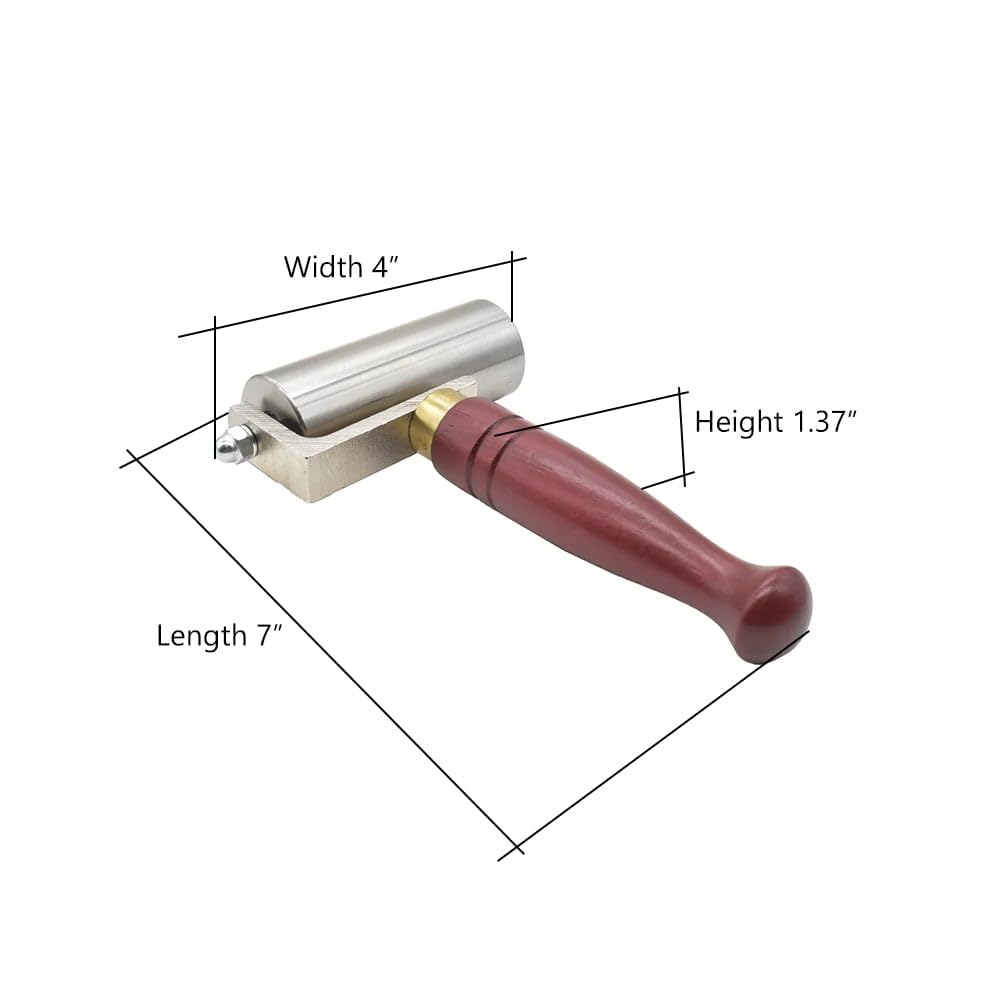 Big Horn 19598 3–1/5,1 cm en acier inoxydable J-Roller